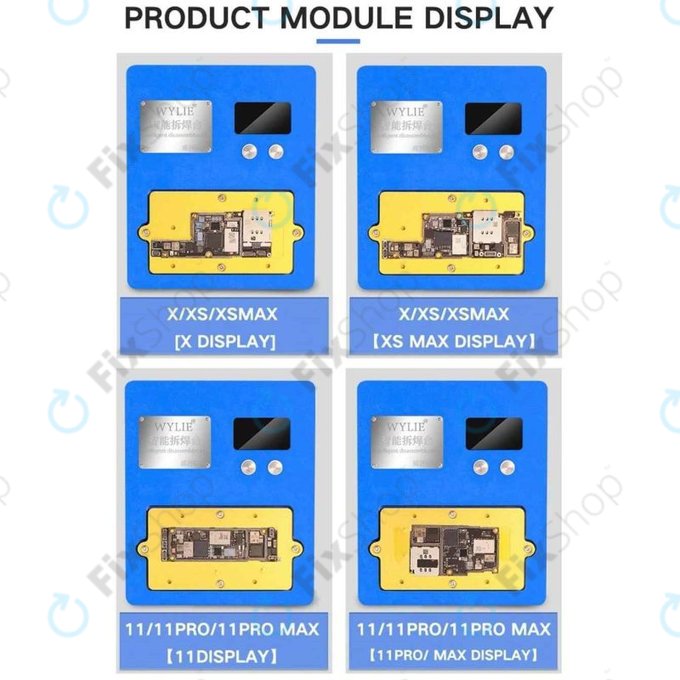 Piattaforma di preriscaldamento per riparazione scheda madre per iPhone X, XS, XS Max, 11, 11 Pro, 11 Pro Max, Wylie K85