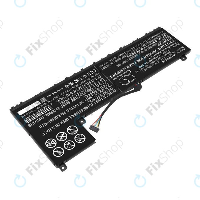Batteria per Lenovo IdeaPad 5 Pro 14ITL6, L20C3PF1, Li-Pol, 4750mAh, 11.52V, HQ