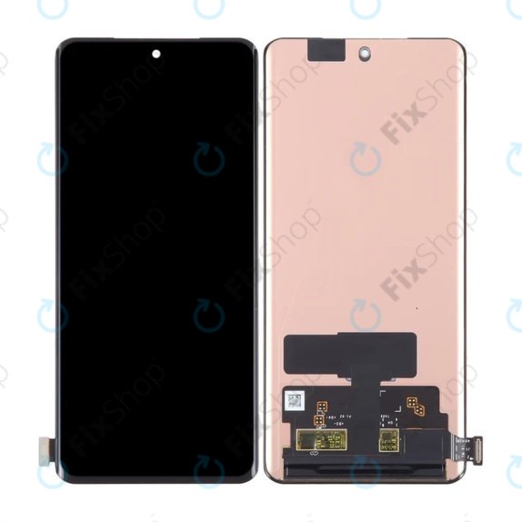 Schermo OLED per Oppo Reno 10 Pro CPH2525, Vetro touch senza cornice
