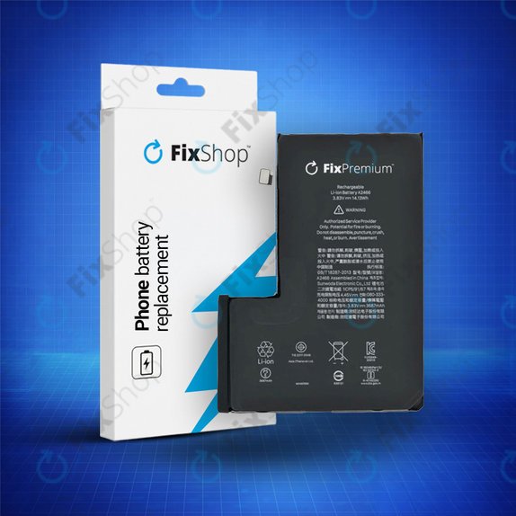 Batteria per iPhone 12 Pro Max, A2466, 3687mAh, FixPremium