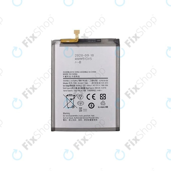 Batteria per Samsung A04s, A12, A13, A13 5G, A21s, M12, EB-BA217ABY, 5000mAh