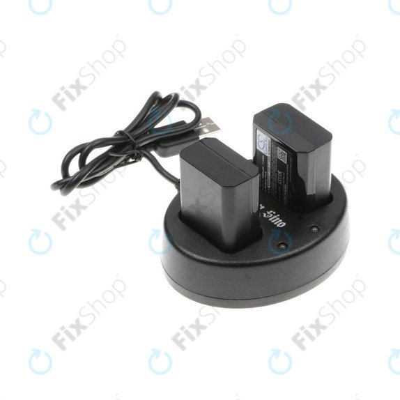 Batteria per Sony NEX-5, Alpha 7, NEX-7, 1030mAh, Li-Ion, 7.4V, NP-FW50, 2pz con caricabatterie, HQ