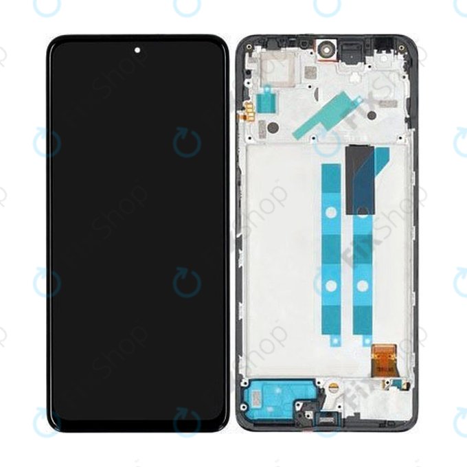 Schermo per Xiaomi Redmi Note 11 Pro 4G, 5G, Graphite Grey, Vetro touch con cornice, 5600010K6S00, 5600010K6T00, Genuine Service Pack