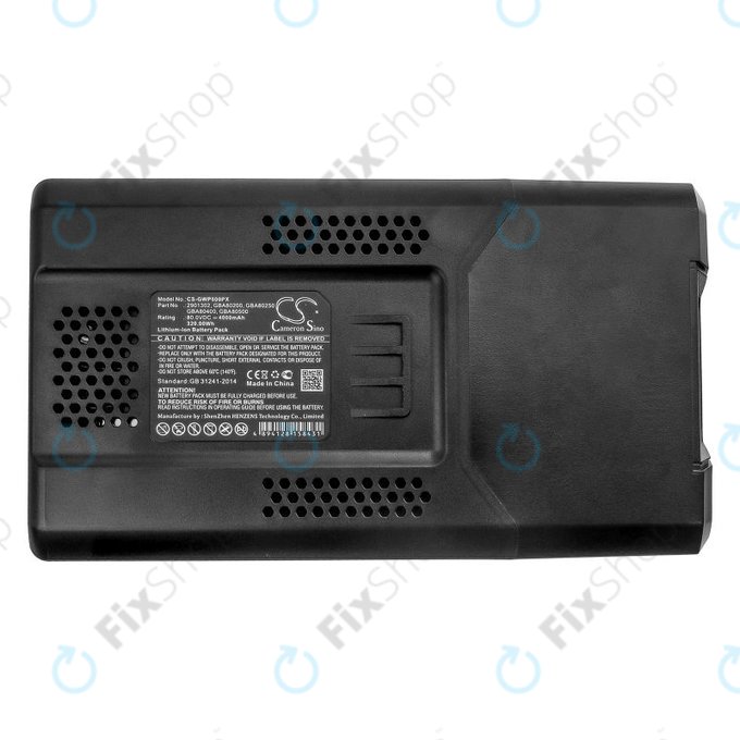 Batteria per Greenworks Pro 80V GCS80420, GBL80320, G80B4, Li-Ion, 4000mAh, 80V, HQ