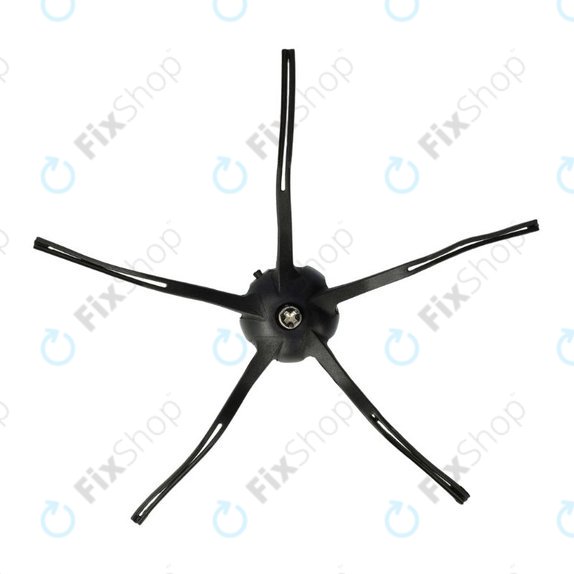 Set di ricambio per Xiaomi Roborock S5 Max, S6, S6 MaxV, S6 Pure, Xiaowa E3 (2x spazzole principali, 4x filtri, 4x spazzole laterali - Nero)