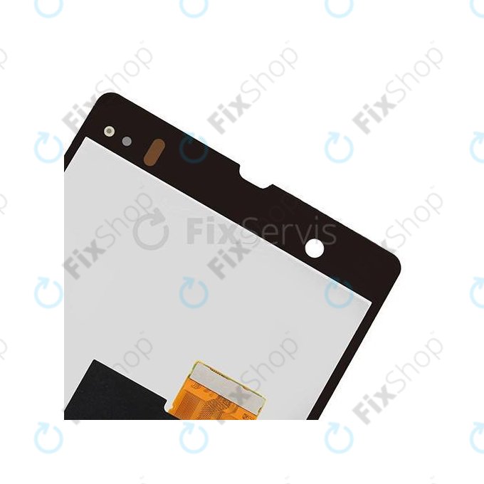 Schermo LCD per Sony Xperia Z L36H, Vetro touch senza cornice, C6603
