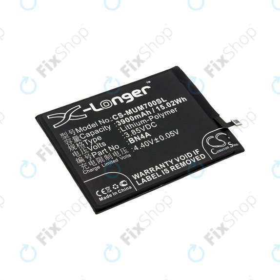 Batteria per Xiaomi Redmi Note 7, 3900mAh, Li-Pol, 3.85 V, BN4A, HQ