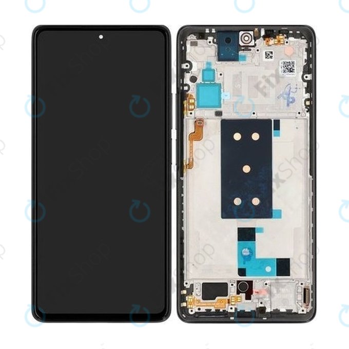 Schermo per Xiaomi 11T, Meteorite Gray, Vetro touch con cornice, 560004K11R00, Genuine Service Pack
