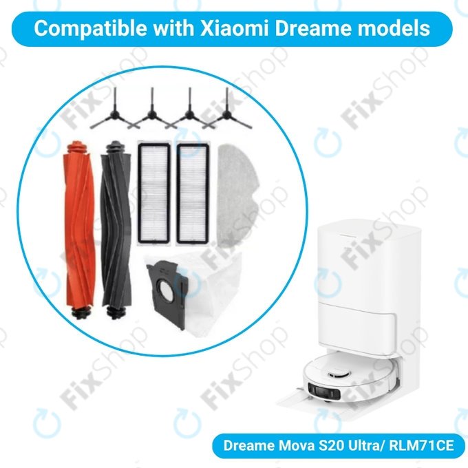 Set completo per Xiaomi Dreame Mova S20 Ultra, RLM71CE