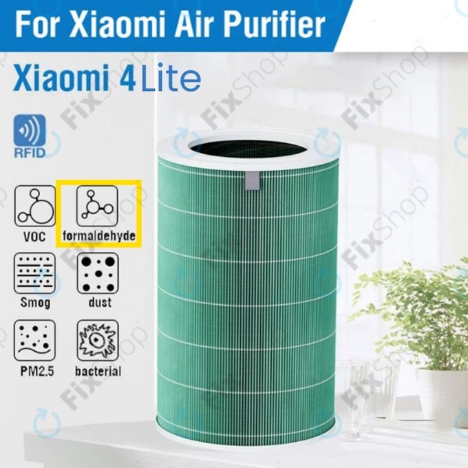 Filtro HEPA per Xiaomi Mi Air Purifier 4 Lite (Catalytic layer), Green