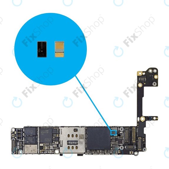 Diodo retroilluminazione D4021 2pin per iPhone 6S, 6S Plus
