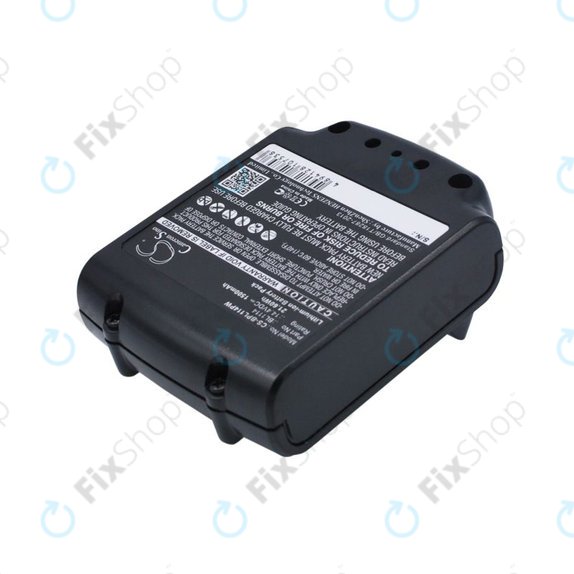 Batteria per Black & Decker ASL146BT12A, LBXR16, SSL20SB, BL1114, Li-Ion, 1500mAh, 14.4V, HQ