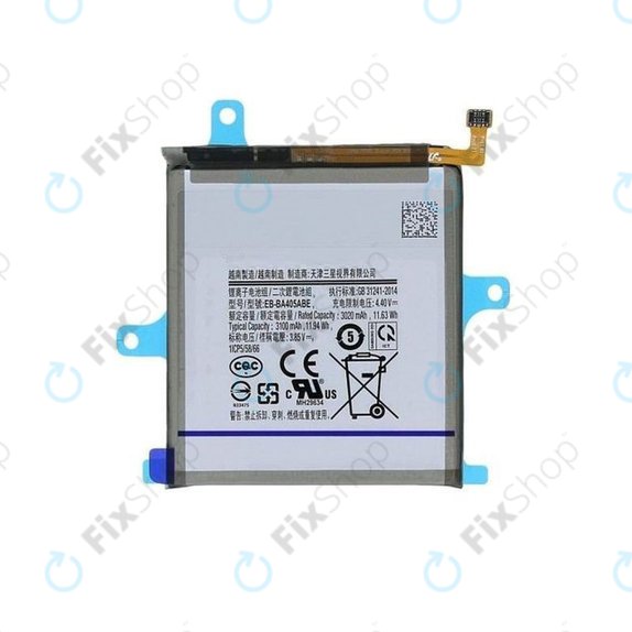 Batteria per Samsung A40 A405F, EB-BA405ABE, 3100mAh