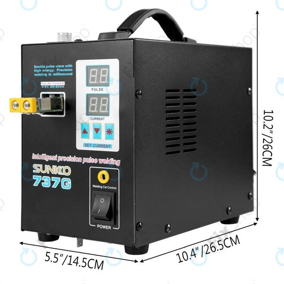 Saldatrice a punti 1,5 kW, Sunkko 737G