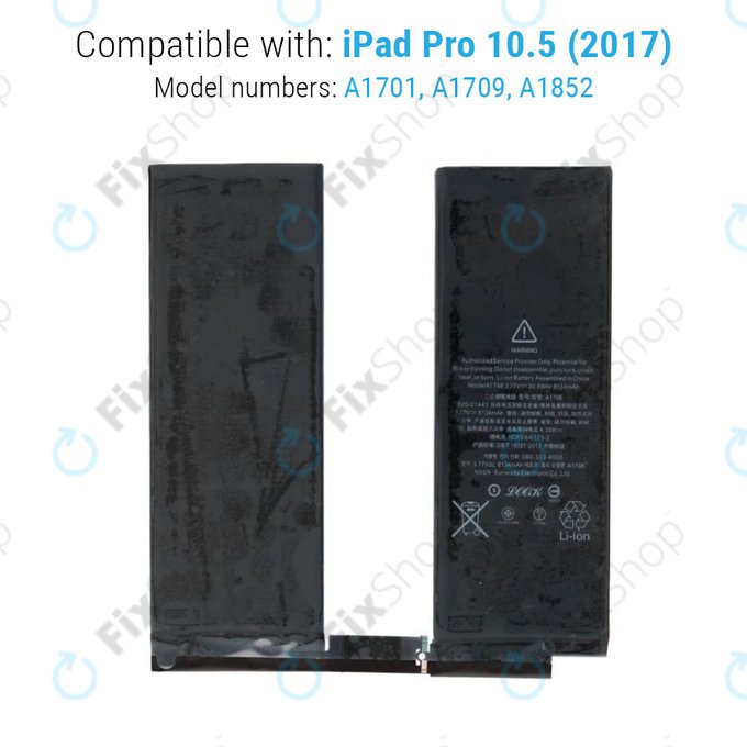 Batteria per iPad Pro 10.5" (2017), 8134mAh