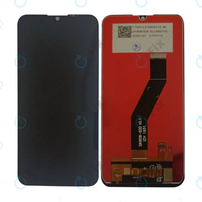 Schermo LCD per MotGoldla Moto E6i XT2053-5, Vetro touch senza cornice