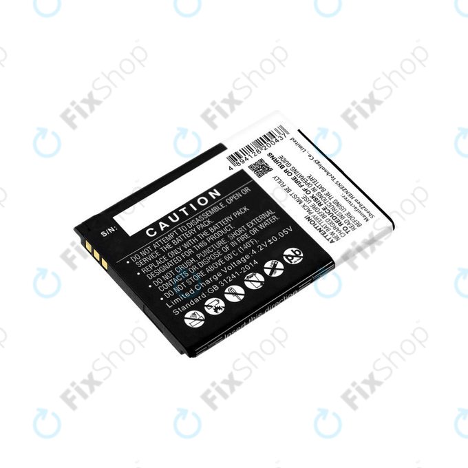 Batteria per Nokia 2660 Flip 4G, BL-L4E, Li-Ion, 3.7V, 1150mAh, HQ