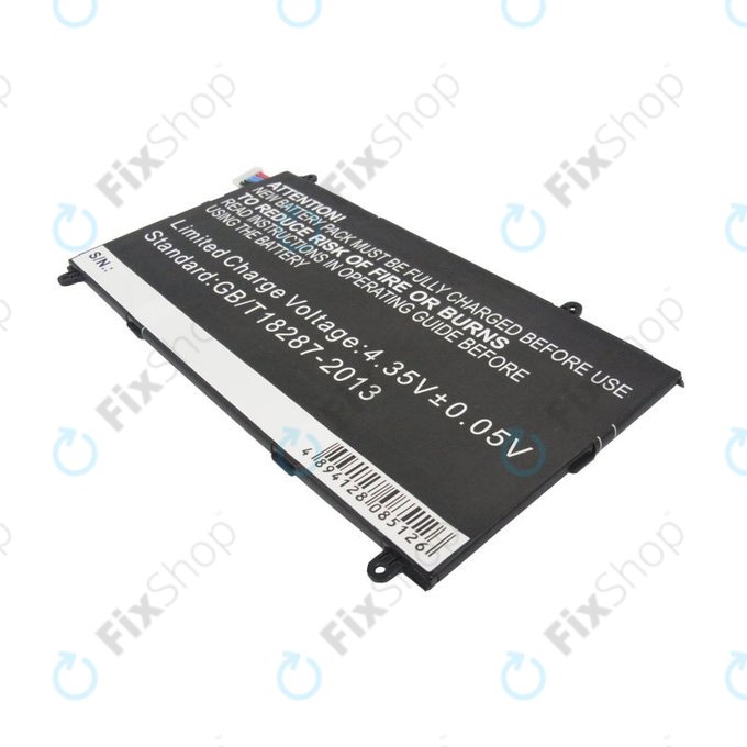 Batteria per Samsung Galaxy Tab Pro 8.4", T4800E, Li-Pol, 3.8V, 4800mAh, HQ