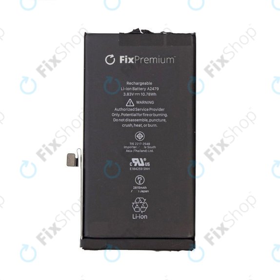 Batteria per iPhone 12, 12 Pro, 2815mAh, FixPremium