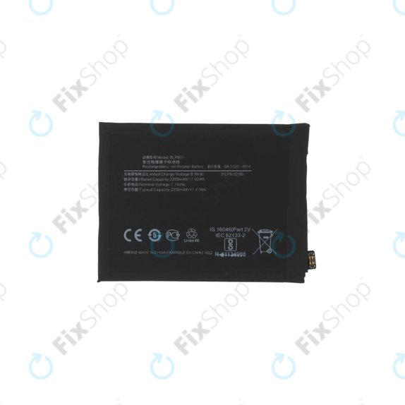 Batteria per OnePlus 8T, BLP801, 4500mAh