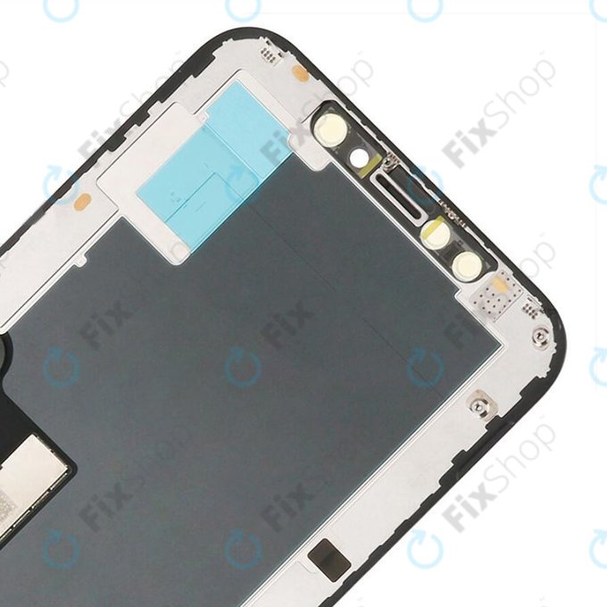 Schermo per iPhone XS, Vetro touch con cornice, Refurbished