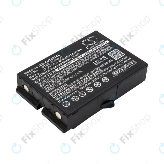 Batteria per Ikusi TM60, 61, 62, BT06, Ni-MH, 600mAh, 7.2V, HQ