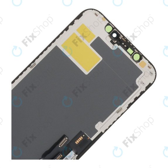 Schermo Soft OLED per iPhone 12, 12 Pro, Vetro touch con cornice, DIAGNOSTIC