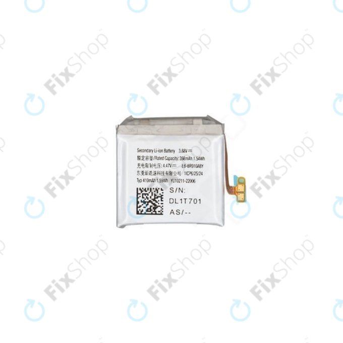 Batteria per Samsung Galaxy Watch 5 44mm R910, R915, 410mAh, EB-BR910ABY, GH43-05114A, Genuine Service Pack