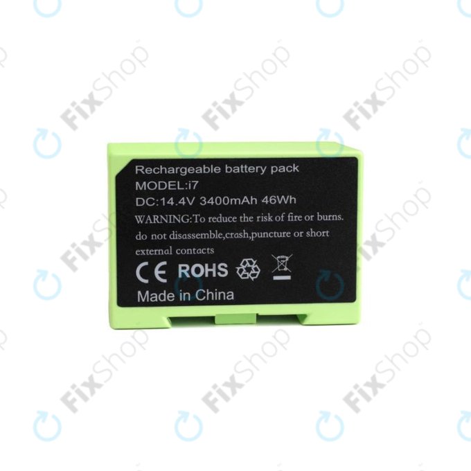 Batteria per iRobot Roomba e-seriess, i-seriess, ABL-D1, 4624864, ABL-D2, Li-Ion, 3400mAh, 14.4V