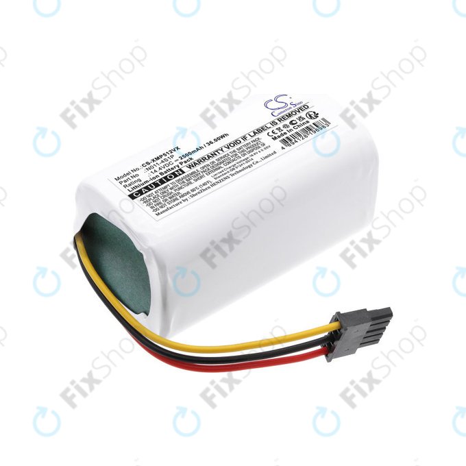 Batteria per Xiaomi Mi Robot vacuum Mop 2 Lite, 260V-4S1P, Li-Ion, 2500mAh, 14.4V, HQ