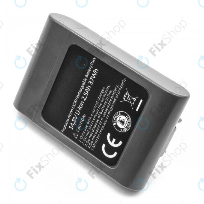 Batteria per Dyson DC30, DC35, 17083-4810, 17183-01-03, 917083-02, Li-Ion, 2500mAh, 14.8V