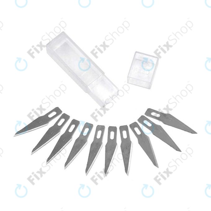 Lame di ricambio per scalpello bisturi 11, 10 pz