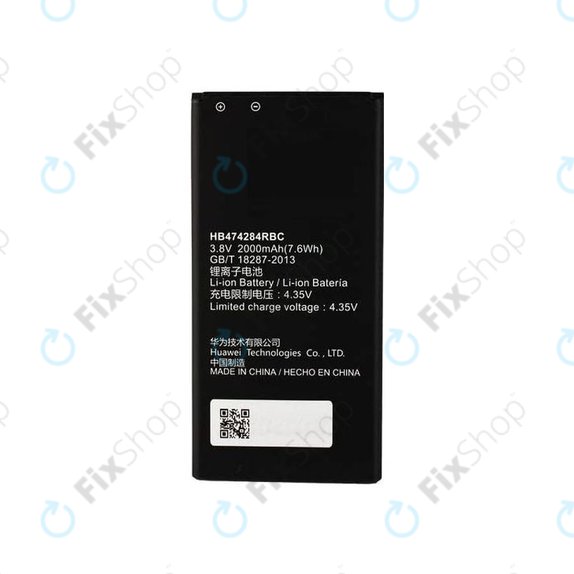 Batteria per Huawei Y5 Y560, HB474284RBC, 2000mAh