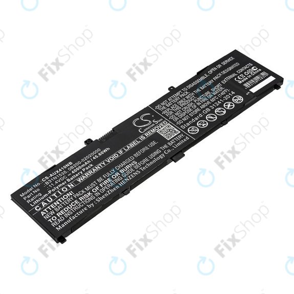 Batteria per Asus UX310, UX310UAK, UX410UQ, B31N1535, Li-Pol, 4000mAh, 11.4V, HQ