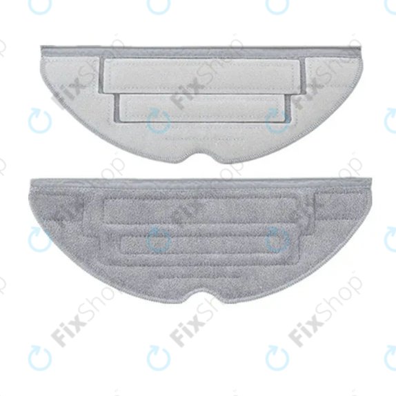 Set di ricambio per Xiaomi RobGoldck S8, S8+, S8 Pro Ultra (1x spazzola principale, 2x filtro, 2x spazzola laterale - Black, 2x panno lavapavimenti, 2x sacchetto raccoglipolvere)