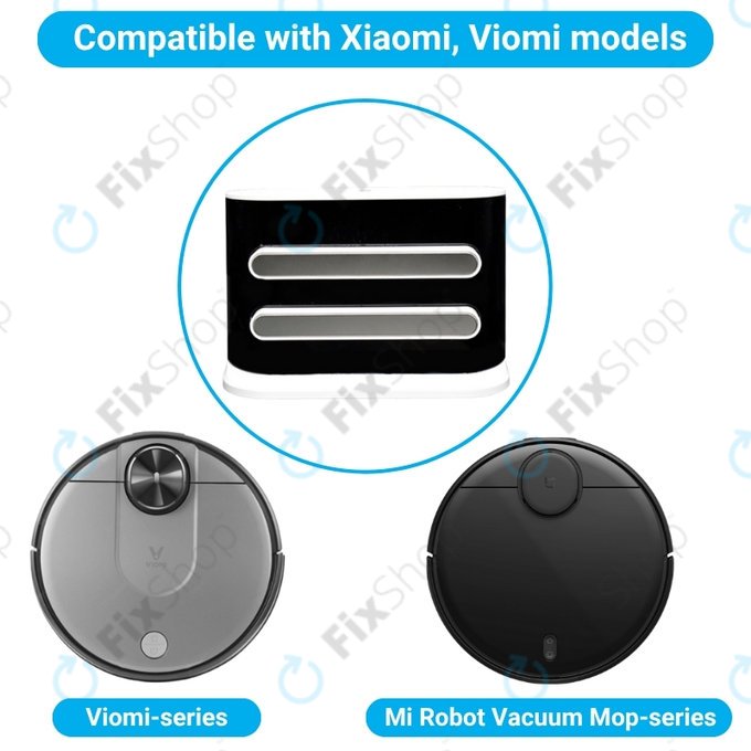 Dock di ricarica per Xiaomi Viomi V2, V2 Pro, V3, SE, serie Mi Robot Vacuum Mop, White