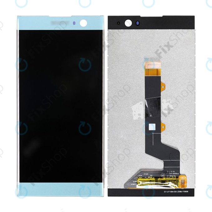 Schermo LCD per Sony Xperia XA2 H4113, Blue, Vetro touch senza cornice
