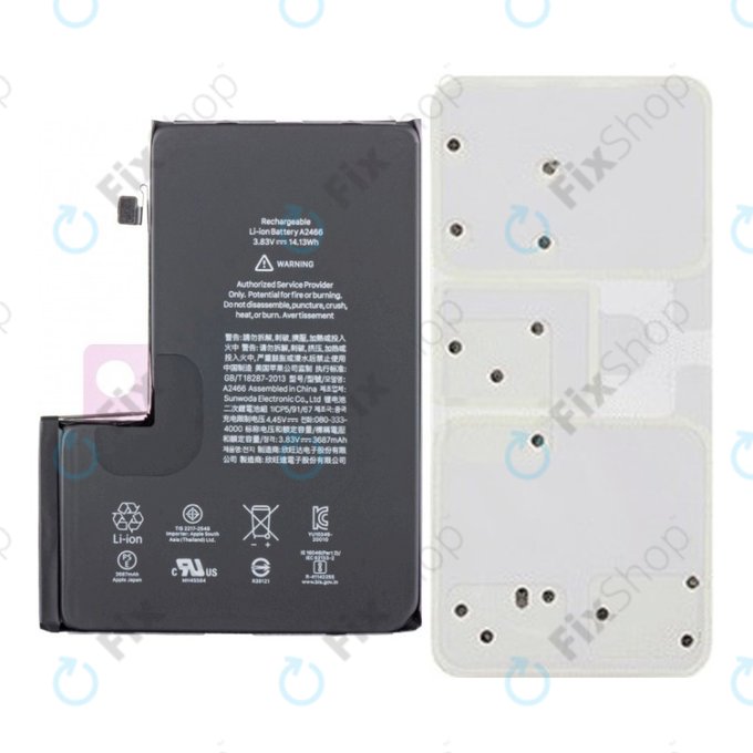 Batteria per iPhone 12 Pro Max, 661-18428, 3687mAh, Genuine Apple