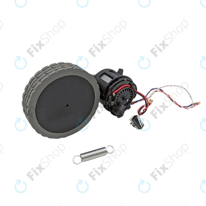 Ruota con motore, Destro, Nera per iRobot Roomba Combo 111, Roomba Combo 113