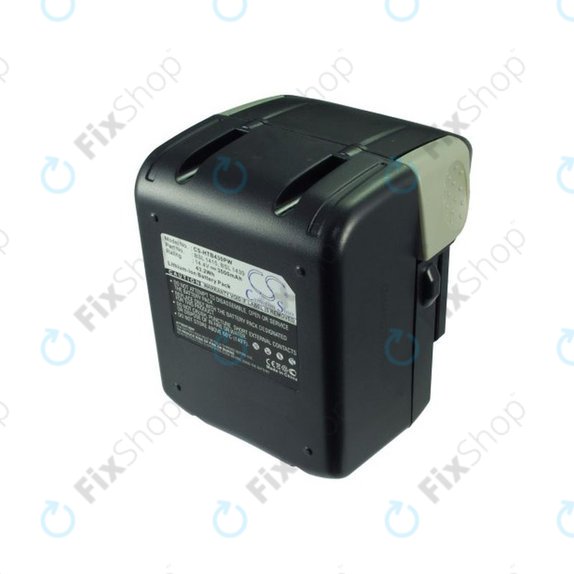 Batteria per Hitachi C 14dsl, Dv 14dbl, Wh 14dbl, BSL 1415, BSL 1430, Li-Ion, 3000mAh, 14.4V, HQ