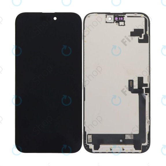 Schermo In-Cell HD+ per iPhone 16 Plus, Vetro touch con cornice