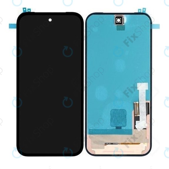 Schermo LCD per Google Pixel 9a GTF7P GTF7P, Vetro touch senza cornice, G949-01306-00, Genuine Service Pack
