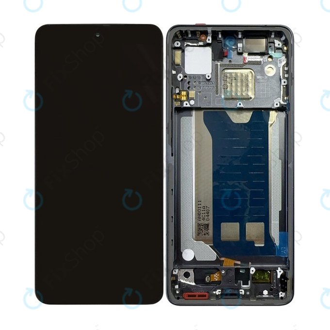 Schermo OLED per Xiaomi Poco F7 Pro, Black, Vetro touch con cornice