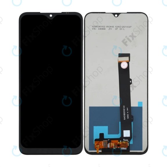 Schermo LCD per LG K41S, Vetro touch senza cornice