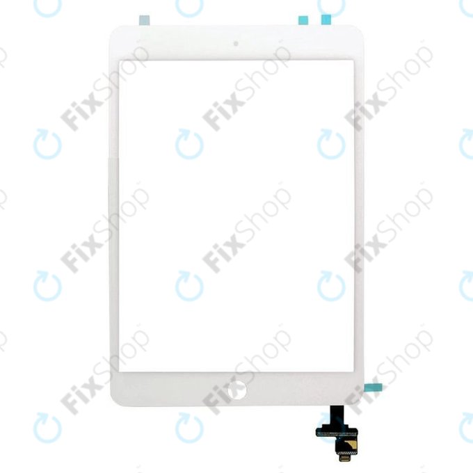 Vetro touch con connettore IC per iPad Mini, Mini 2, White