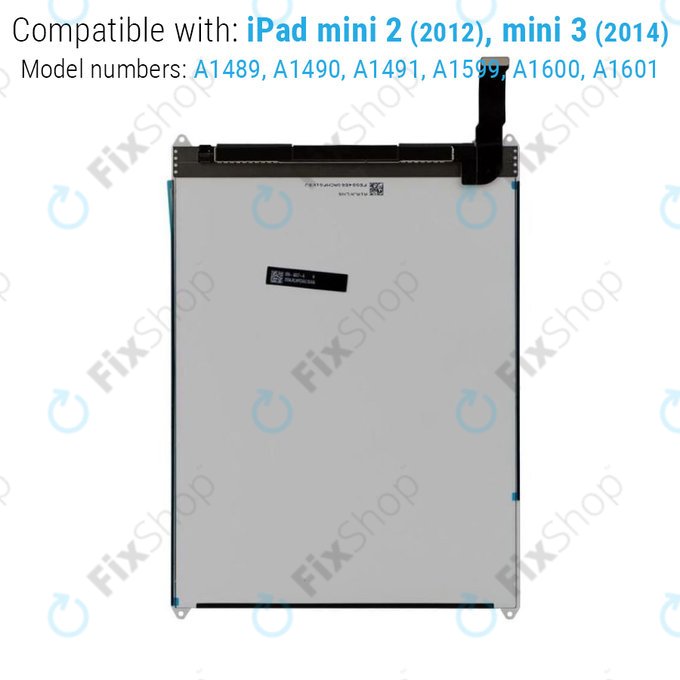 Schermo LCD per Apple iPad Mini 2, Mini 3