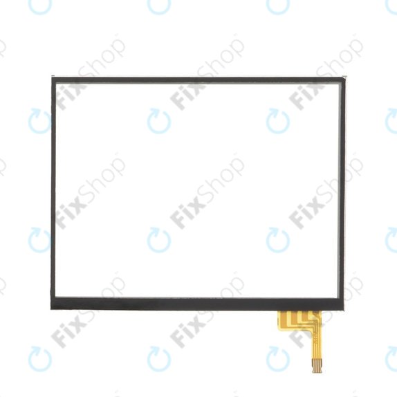 Vetro touch inferiore con adesivo per Nintendo DS Lite