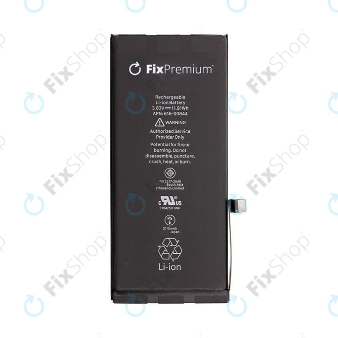 Batteria 10 pz. per iPhone 11, 3110mAh, FixPremium