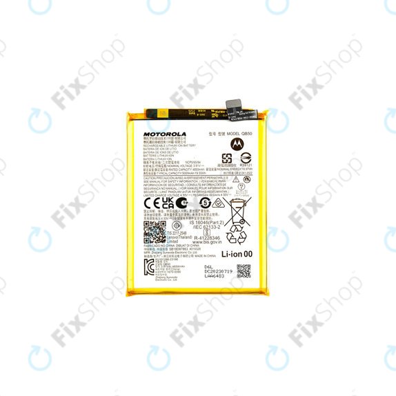 Batteria per Motorola Moto G84 5G, QB50, SB18D97229, 5000mAh, Genuine Service Pack