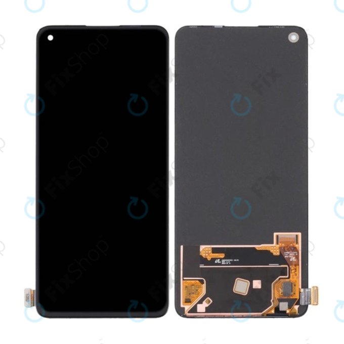 Schermo OLED per OnePlus Nord 2T CPH2399 CPH2401, Vetro touch senza cornice